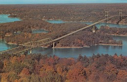 Postcard Ivy Lea Bridge 1000 Islands Ontario Canada My Ref  B12938 - Thousand Islands