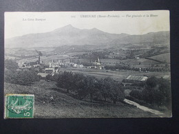 Carte Postale  - URRUGNE (64) - Vue Générale Et La Rhune (1711/1000) - Urrugne