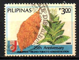 PHILIPPINES. N°1433 Oblitéré De 1985. Tabac. - Tobacco