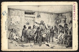 FRANCE--ANCIEN PARIS -La Prison Pour Dettes ,Sainte-Pelagie ,vers1835--Le Cafe.--J.CHARRY - Presidio & Presidiarios