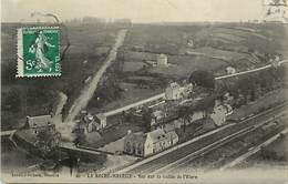 - Finistère -ref-E162- La Roche Maurice - Vue Sur La Vallée De L Elorn -lignes De Chemin De Fer - Carte Bon Etat - - La Roche-Maurice