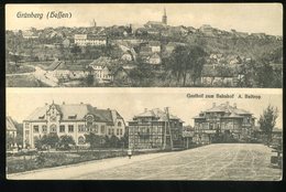 Grunberg Bessen Gasthof Zum Bahnhof Beltrop 1914 Heinrich Groninger - Grünberg