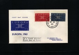 Ireland 1963 Europa Cept FDC - 1963