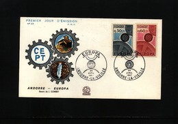 Andorra 1967 Europa Cept FDC - 1967