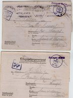 TB 2472 - MILITARIA - Lettre Pour Prisonnier De Guerre Soldat A.TISSIER Stalag XII B Pour BAILLY - CARROIS Par NANGIS - Guerre De 1939-45
