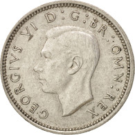 Monnaie, Grande-Bretagne, George VI, 6 Pence, 1945, SUP, Argent, KM:852 - H. 6 Pence