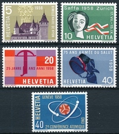 334-338 / 653-656, 662 Serie Postfrisch/** - Unused Stamps