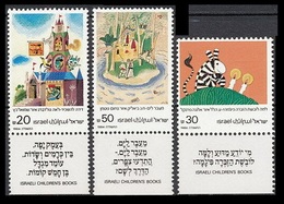 1984	Israel	978-980	CHILDREN'S BOOKS		1,20 € - Used Stamps (with Tabs)