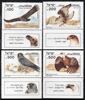 1985	Israel	982-985	Biblical Birds		9,00 € - Used Stamps (with Tabs)