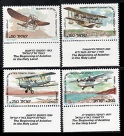 1985	Israel	990-93	Planes		4,00 € - Used Stamps (with Tabs)