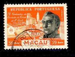 ! ! Macau - 1954 S. Paulo City - Af. 385 - Used - Used Stamps