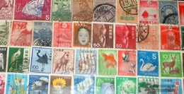 Japan 50 Different Stamps - Lots & Serien