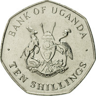 Monnaie, Uganda, 10 Shillings, 1987, FDC, Nickel Plated Steel, KM:30 - Oeganda