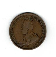 Australian 1 Penny 1919, King George V - ½ Penny