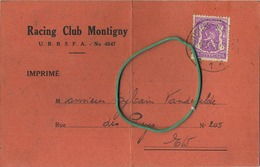 Racing Club Montigny     (  Regarder 2 Scans  Pour Detail ) - Montigny-le-Tilleul