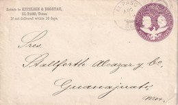 USA        ENTIER POSTAL/GANZSACHE/POSTAL STATIONERY LETTRE DE EL PASO - ...-1900