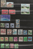 Japan Small Lot 30 Stamps, Flowers, Animals, Bird,  Fish, Space, Used - Collezioni & Lotti