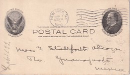 USA 1904      ENTIER POSTAL/GANZSACHE/POSTAL STATIONERY PRIVE DE NEW YORK - 1901-20