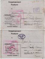 TB 2493 - MILITARIA - Carte Pour Prisonnier De Guerre Soldat A.TISSIER Stalag XII A  Pour BAILLY - CARROIS Par NANGIS - Guerre De 1939-45