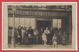 COMMERCE --  CARTE PHOTO - RARE -Café -- Bierre Des Aiglons - Cafes