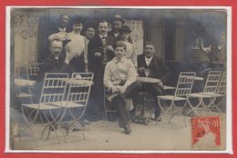 COMMERCE --  CARTE PHOTO - RARE - Café - - Cafés