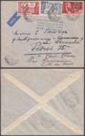 AEF - Lettre Yv 43+70/1 De Brazzavile Vers Paris 25/07/1939  (7G29710)DC2518 - Lettres & Documents