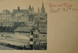 Mainz / Gruss Aus // Ca 1899 Probedruck? - Mainz