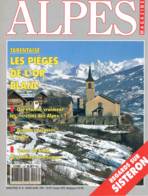 Alpes Magazine  -  N°8  - Moniteur Oiseaux Tarentaise La Salette Ocres De Rousillon Crétin Grandes Jorasses -  SUP Cusin - Géographie