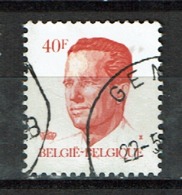 40F Koning Boudewijn, Type Velghe Uit 1984 (OBP 2136 ) - 1981-1990 Velghe