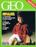 Geo  N°126  Aout 1989  Himalaya Morbihan Chiffonniers Du Caire Niepce Et Daguerre Poissons En Mer Rouge Indiens Du Dakot - Géographie