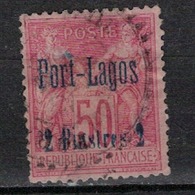 PORT-LAGOS            N°  YVERT    5         OBLITERE       ( O   3/ 43 ) - Used Stamps