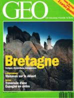 Geo  N°161  Juillet 1992  Bretagne Désert Californien Fêtes D'Espagne Crocodiles D'Inde Hmongs En Guyane Vieux Voiliers - Géographie