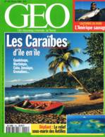 Geo  N°192  Fev 1995  Caraïbes Ngorongoro Californie Corée Du Nord Détroit De Béring Archéologie En Libye - Géographie