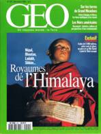 Geo  N°201  Novembre 1995  Royaumes De L'Himalaya Palau Bédouins Gares Du Futur Pays Du Grand Meaulnes Noirs Americains - Géographie
