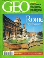 Geo  N°206  Avril 1996  Rome Lac Inle Verre De Moscou A L'Oural Vautours Africains Rencontres Avec Les Papous - Géographie