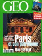 Geo  N°235  Sept 1998  Paris Patrimoine Taïwan Chiens De Santorin Chronique Du Kansas Pêcheurs De Madagascar Gitans - Géographie