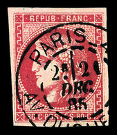 O N°49b, 80c Rose Vif, Obl Càd Tardif, Frais. TB  Qualité: O  Cote: 380 Euros - 1870 Ausgabe Bordeaux