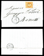 O LATTAQUIE, N°23, 40c Orange Obl GC '5091' De Lattaquié, Arrivée à Beyrouth Le 24 Fev 68. SUP. R. (certificat)  Qualité - 1849-1876: Periodo Classico