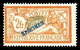 * N°145, 2F Orange Et Vert-bleu Surchargé 'SPECIMEN' En Bleu, R.R.R (signé Scheller/certificat)   Qualité: * - 1900-02 Mouchon