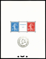 ** N°2a, Exposition Philatélique De Strasbourg Avec Cachet De L'Expo Hors Timbres, Fraîcheur Postale, Superbe (certifica - Ungebraucht