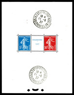 * N°2a, Exposition De Strasbourg Avec Cachet De L'exposition Hors Timbres, TB (certificat)  Qualité: *  Cote: 1350 Euros - Mint/Hinged