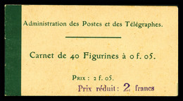 ** N°111-C2, Type Blanc, Surchargé 'Prix Réduit: 2 Francs', 10 Timbres Au Lieu De 20. TB (certificat)  Qualité: ** - Sonstige & Ohne Zuordnung