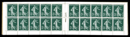 ** N°137-C1, Carnet De 40 Timbres à 0f05, Prix 2f 05 (papier Très Blanc). SUP (certificat)  Qualité: ** - Other & Unclassified