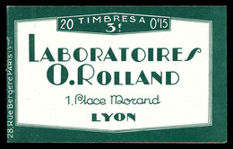 ** N°189-C2, ROLLAND Laboratoires. TB (certificat)  Qualité: ** - Other & Unclassified