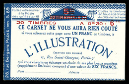 ** N°191-C1, Série 89-B, L'ILLUSTRATION Et AIGLE. TTB  Qualité: ** - Sonstige & Ohne Zuordnung