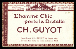 ** N°194-C4, Série 109-B, BRETELLE GUYOT Et AIGLE, Bas De Feuille. TB  Qualité: ** - Autres & Non Classés