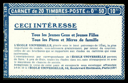 ** N°199-C3, Série 139-A, EU Et AIGLE. TTB  Qualité: ** - Autres & Non Classés