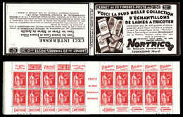 ** N°283-C37, Série 328-B, NORTRICO LAINES A TRICOTER Et EU Avec 1 Timbre Isolé Au Type I (case 20), Daté Du 15.6.34 (N° - Sonstige & Ohne Zuordnung