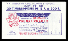 ** N°886-C18, Série 13, PERNET DUCHER Et EU, Daté Du 9.9.54. TB (certificat)  Qualité: ** - Autres & Non Classés