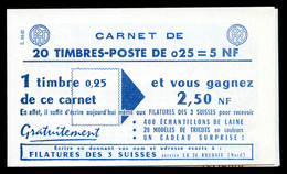 ** N°1263-C3, Série 14-60, LES 3 SUISSES Et EU, Daté Du16/12/60, TB  Qualité: ** - Sonstige & Ohne Zuordnung